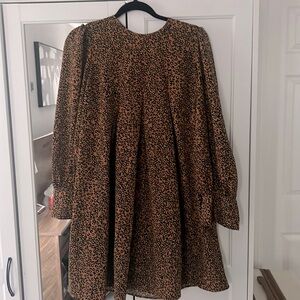 Who What Wear dress. Size Small. Leopard print.
